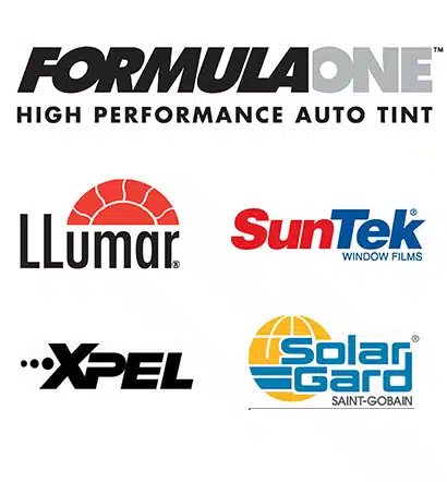 Llumar, Suntek, SolarGard, Xpel Window Tint Films