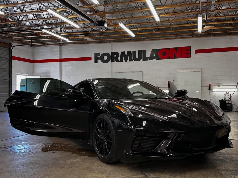 Corvette C8 tint